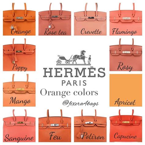 hermes color code list|signature color of Hermes.